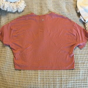 Lululemon Abrasion-Resistant Training T-Shirt in color Rose